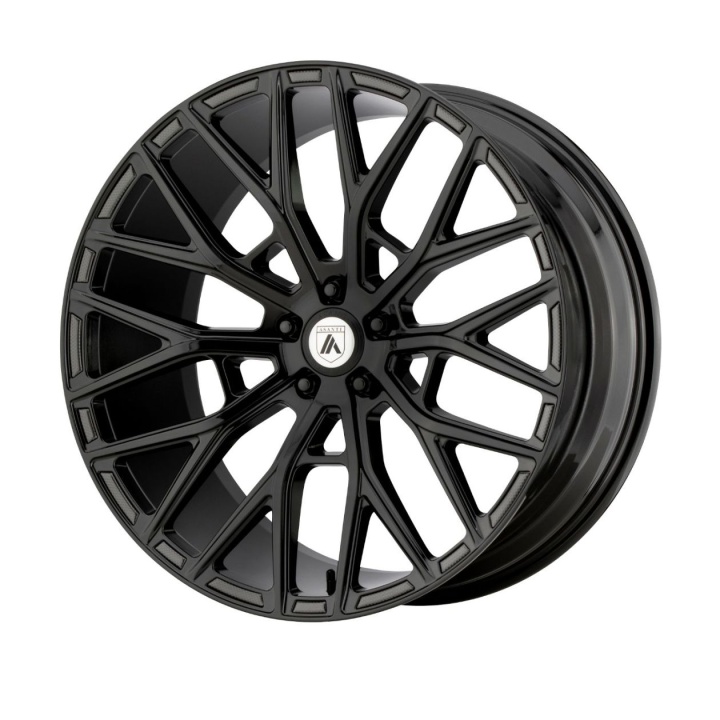 wlp-ABL21-20855638BK Asanti Black Leo 20X8.5 ET38 5X112 72.60 Gloss Black