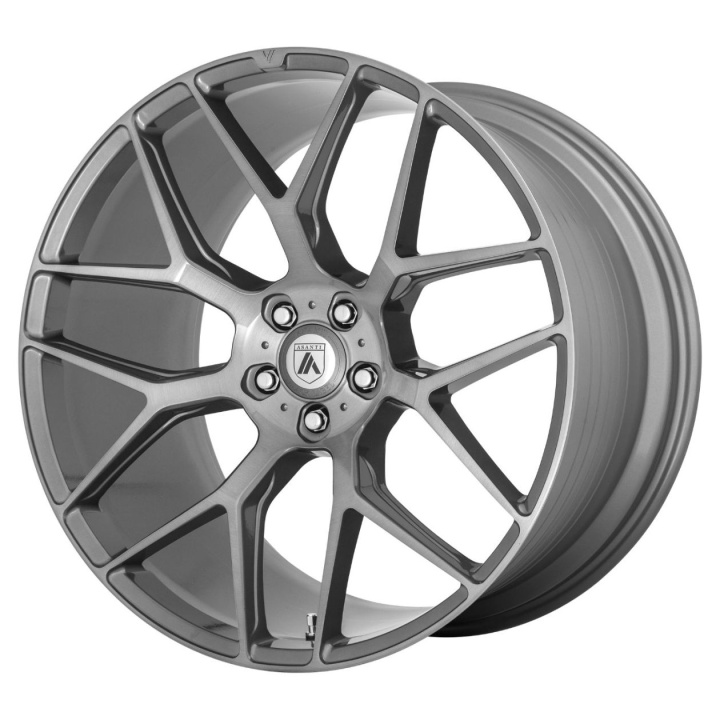 wlp-ABL27-20051238TB Asanti Black Dynasty 20X10.5 ET38 5x114.3 72.60 Titanium Brushed