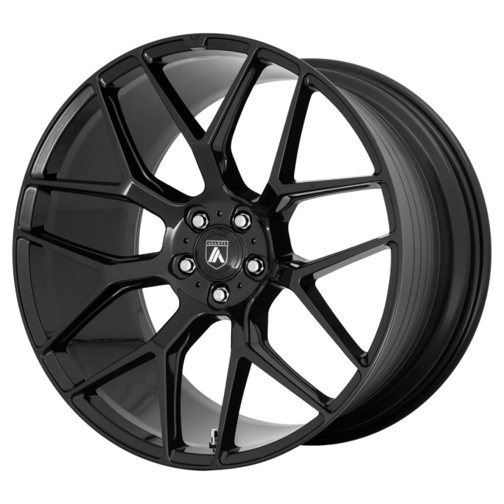 wlp-ABL27-20055638BK Asanti Black Dynasty 20X10.5 ET38 5X112 72.60 Gloss Black