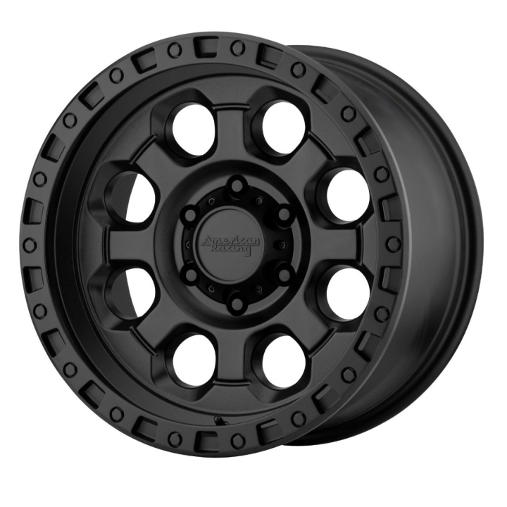 wlp-AR20179080712N American Racing Ar201 17X9 ET-12 8X165.1 125.50 Cast Iron Black