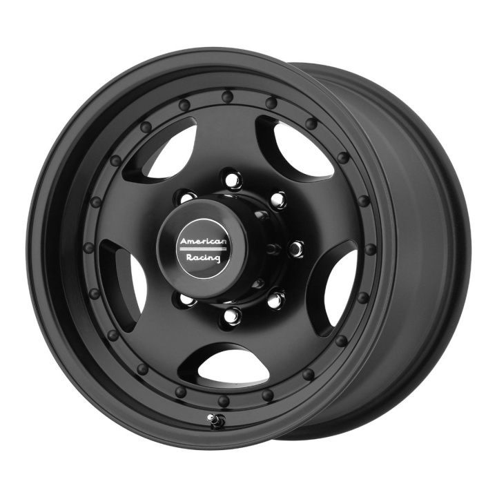 wlp-AR235861B American Racing Ar23 15X8 ET-19 5x120.7 83.06 Satin Black W/ Clear Coat