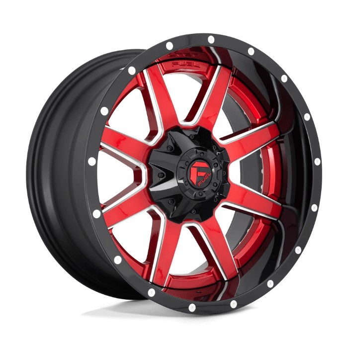 wlp-D25020001747 Fuel 2PC Maverick 20X10 ET-19 8X170 125.10 Gloss Red