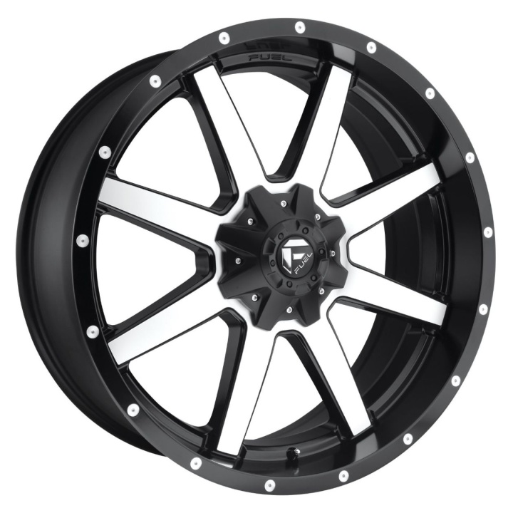 wlp-D53717902645 Fuel 1PC Maverick 17X9 ET-12 5x114.3/5.0 78.10 Matte Black Machined