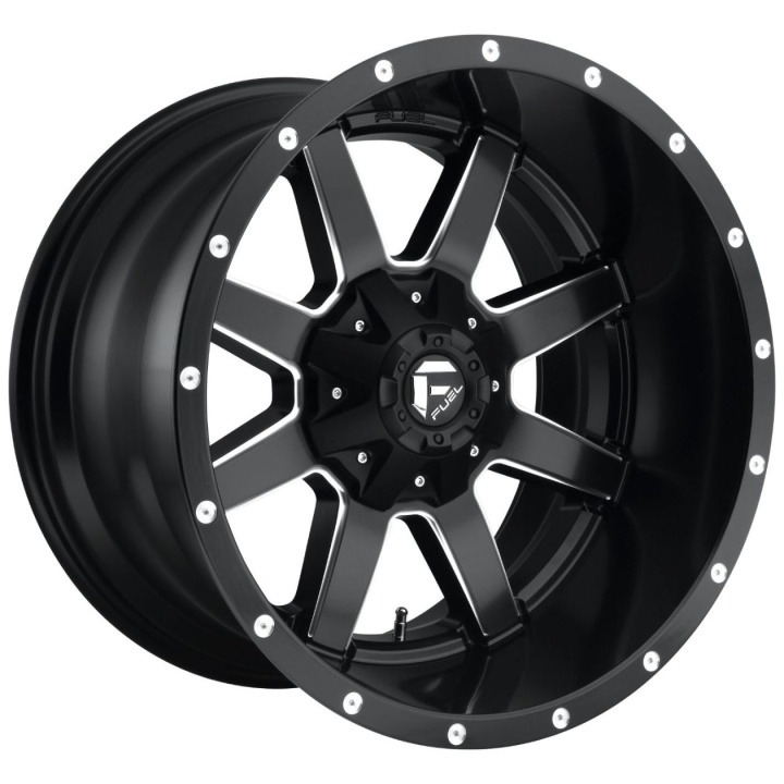 wlp-D53816653655 Fuel 1PC Maverick 16X6.5 ET48 6X130 84.10 Matte Black Milled