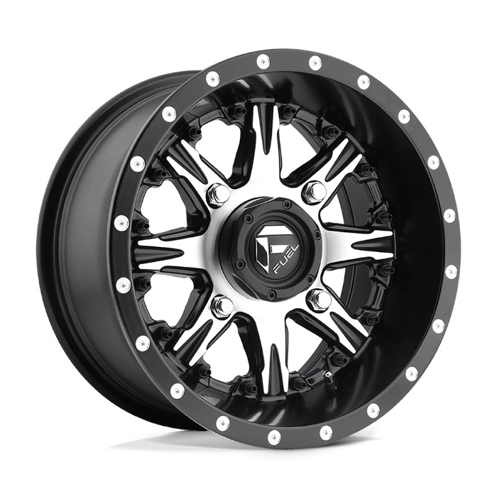 wlp-D5411470A444 Fuel UTV Nutz Utv 14X7 ET13 4X110 79.30 Matte Black Machined