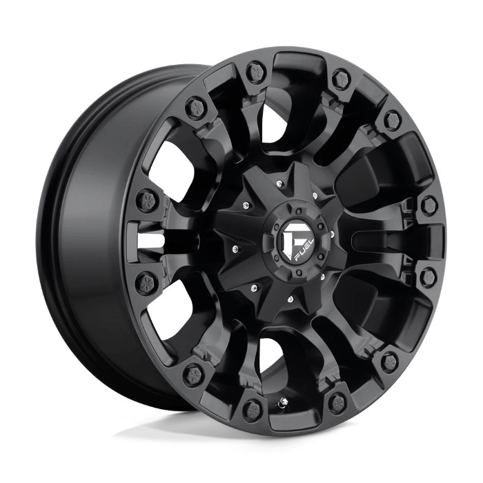 wlp-D56017908457 Fuel 1PC Vapor 17X9 ET20 6X139.7 106.10 Matte Black