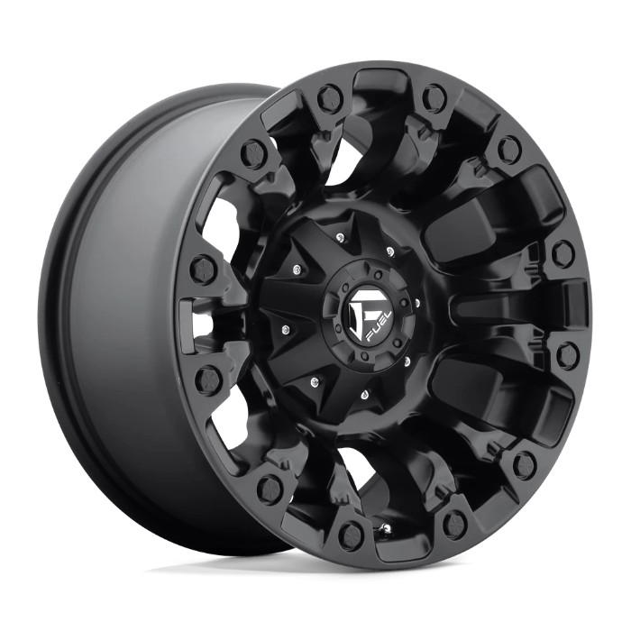 wlp-D56017909845 Fuel 1PC Vapor 17X9 ET-12 6X135/139.7 106.10 Matte Black