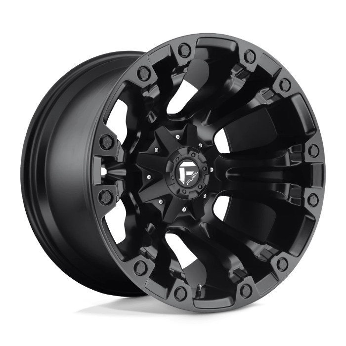 wlp-D56020209847 Fuel 1PC Vapor 20X12 ET-44 6X135/139.7 106.10 Matte Black