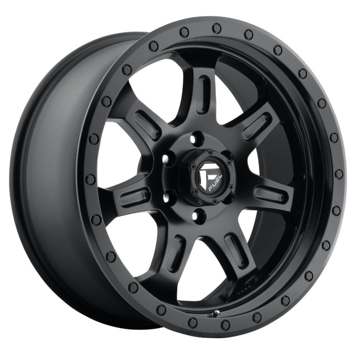 wlp-D57217858345 Fuel 1PC Jm2 17X8.5 ET-6 6X139.7 108.00 Matte Black