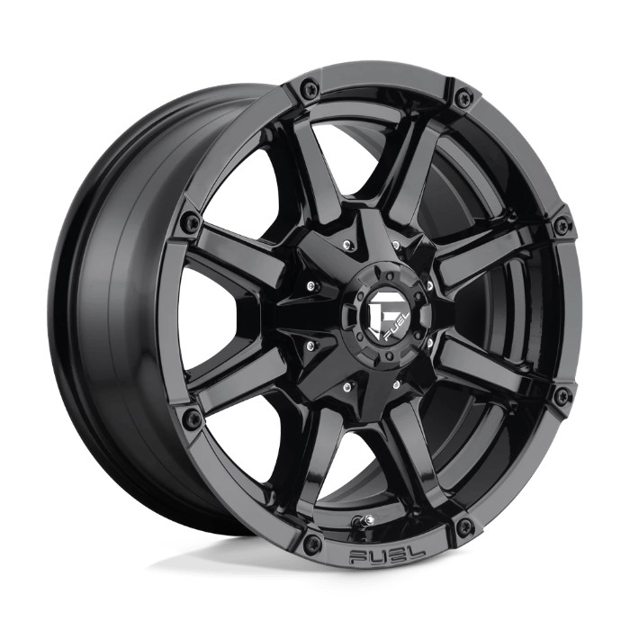 wlp-D57520902650 Fuel 1PC Coupler 20X9 ET1 5x114.3/5.0 78.10 Gloss Black