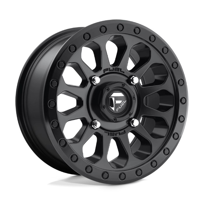 wlp-D5791570A544 Fuel UTV Vector Utv 15X7 ET13 4X156 132.00 Matte Black