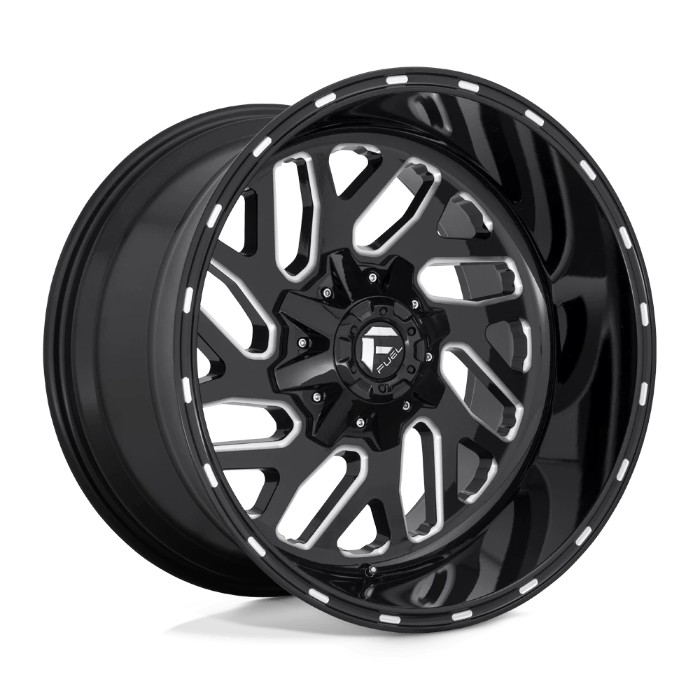 wlp-D58120008247 Fuel 1PC Triton 20X10 ET-18 8X165.1 125.10 Gloss Black Milled