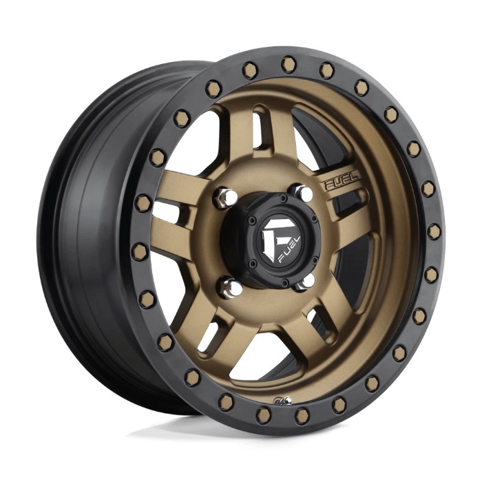 wlp-D5831570A544 Fuel UTV Anza 4+3 15X7 ET13 4X156 132.00 Matte Bronze Black Bead Ring