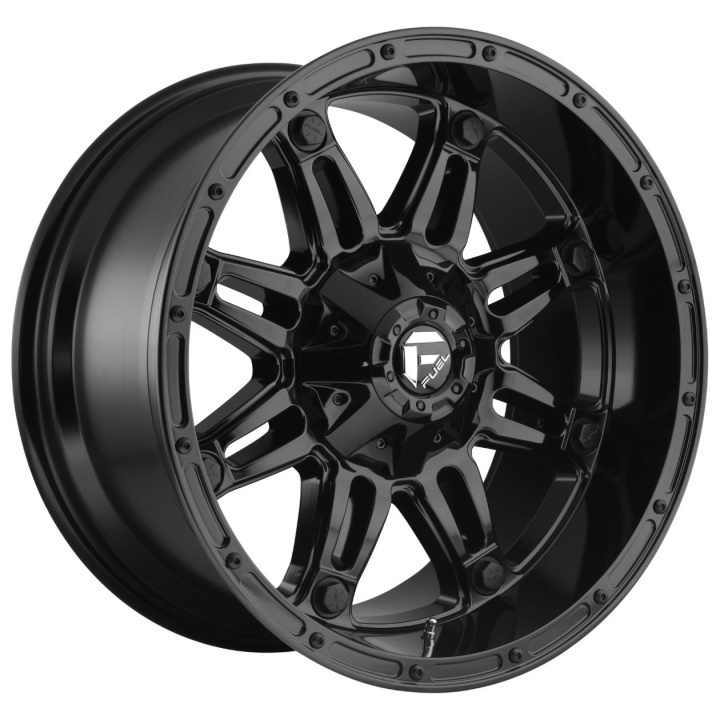 wlp-D62517902645 Fuel 1PC Hostage 17X9 ET-12 5x114.3/5.0 78.10 Gloss Black