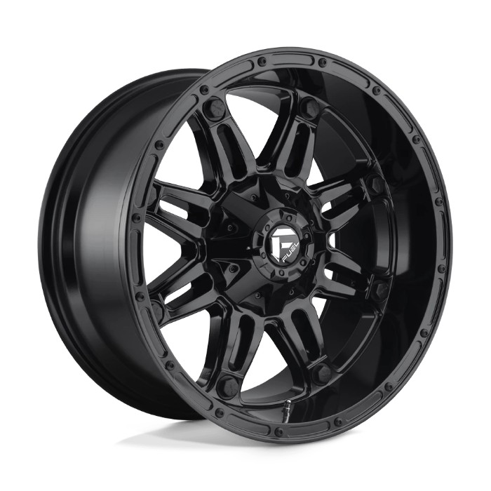 wlp-D62517909845 Fuel 1PC Hostage 17X9 ET-12 6X135/139.7 106.10 Gloss Black