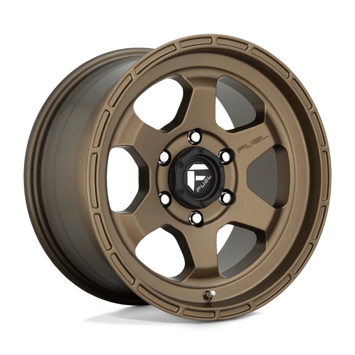 wlp-D66617908457 Fuel 1PC Shok 17X9 ET20 6X139.7 106.10 Matte Bronze