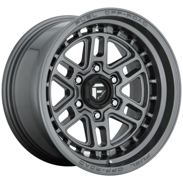 wlp-D66817907545 Fuel 1PC Nitro 17X9 ET-12 5x127 71.50 Matte Gun Metal