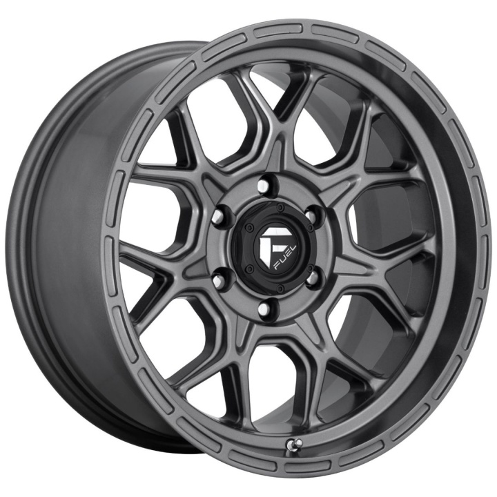 wlp-D67217908450 Fuel 1PC Tech 17X9 ET1 6X139.7 106.10 Matte Gun Metal