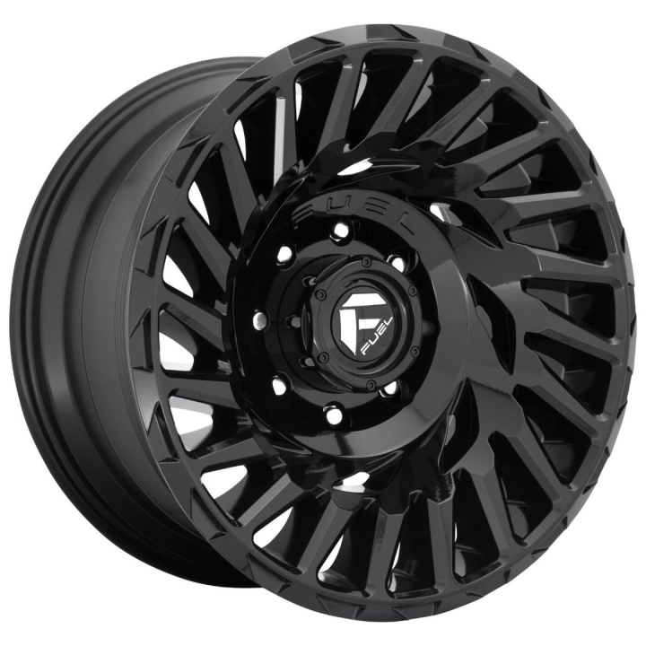 wlp-D68218907545 Fuel 1PC Cyclone 18X9 ET-12 5x127 71.50 Gloss Black