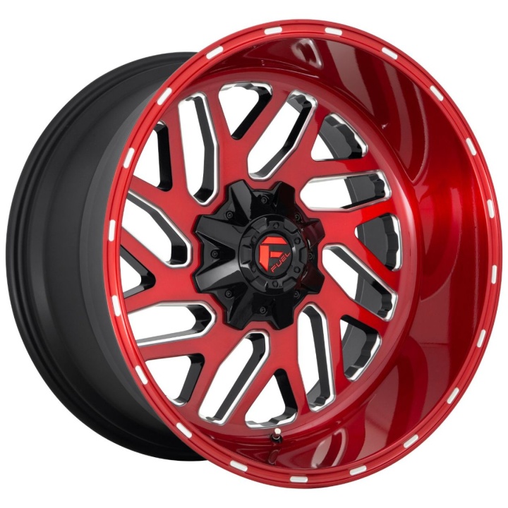 wlp-D69120009846 Fuel 1PC Triton 20X10 ET-19 6X135/139.7 106.10 Candy Red Milled