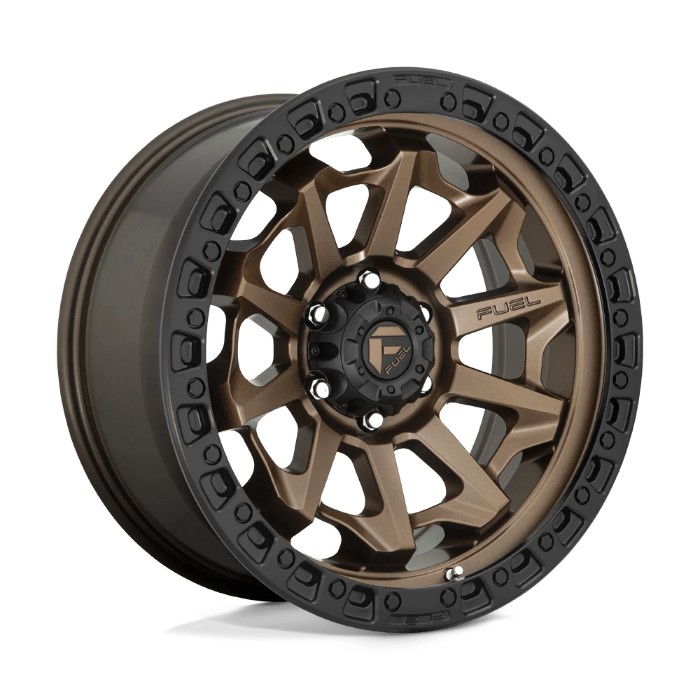 wlp-D69618905650 Fuel 1PC Covert 18X9 ET1 5X150 110.20 Matte Bronze Black Bead Ring