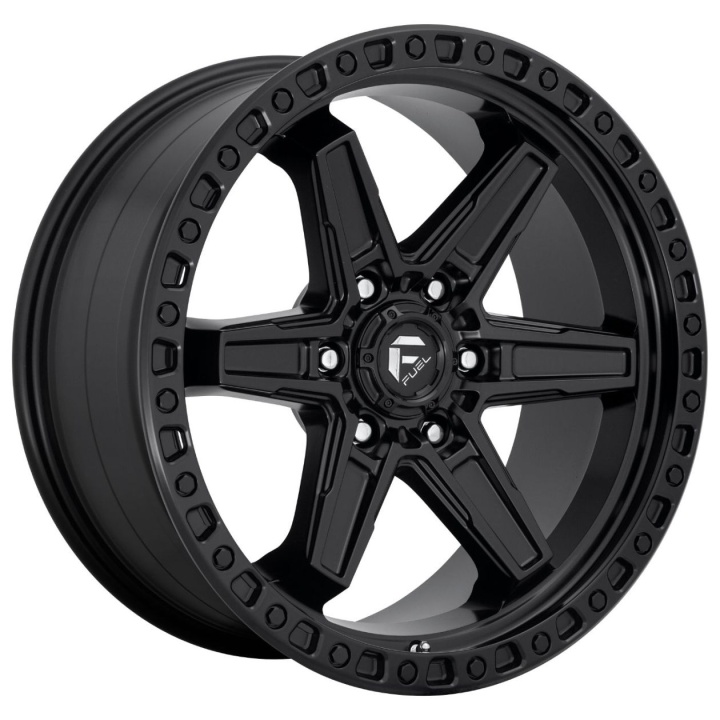 wlp-D69717908755 Fuel 1PC Kicker 17X9 ET12 6X114.3 66.06 Matte Black