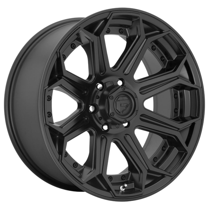 wlp-D70620001747 Fuel 1PC Siege 20X10 ET-18 8X170 125.10 Matte Black