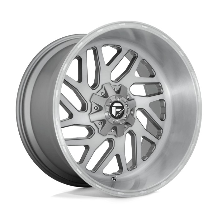 wlp-D71520001747 Fuel 1PC Triton Platinum 20X10 ET-18 8X170 125.10 Brushed Gun Metal Tinted Clear