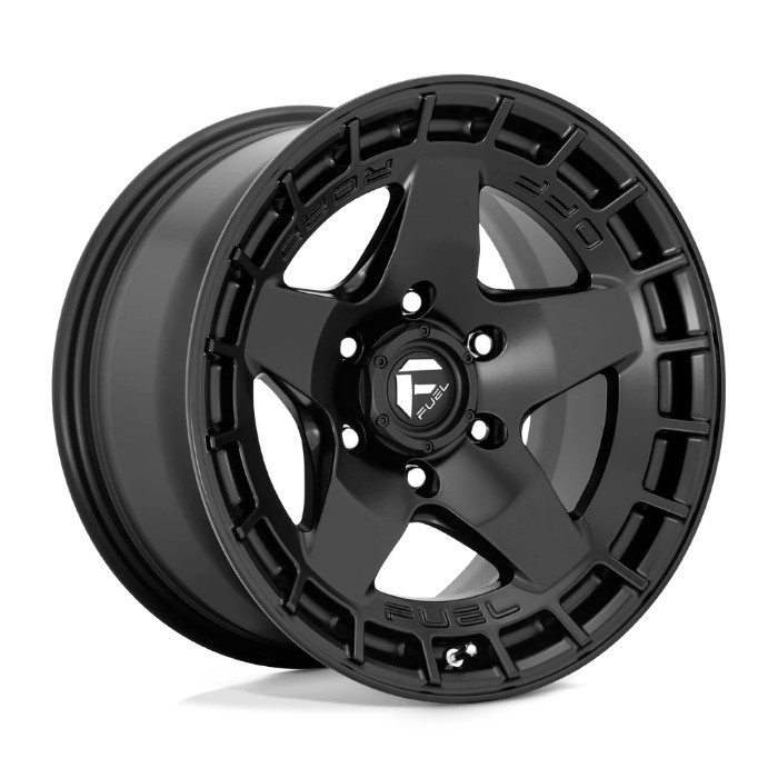 wlp-D73320908450 Fuel 1PC Warp 20X9 ET1 6X139.7 106.10 Satin Black