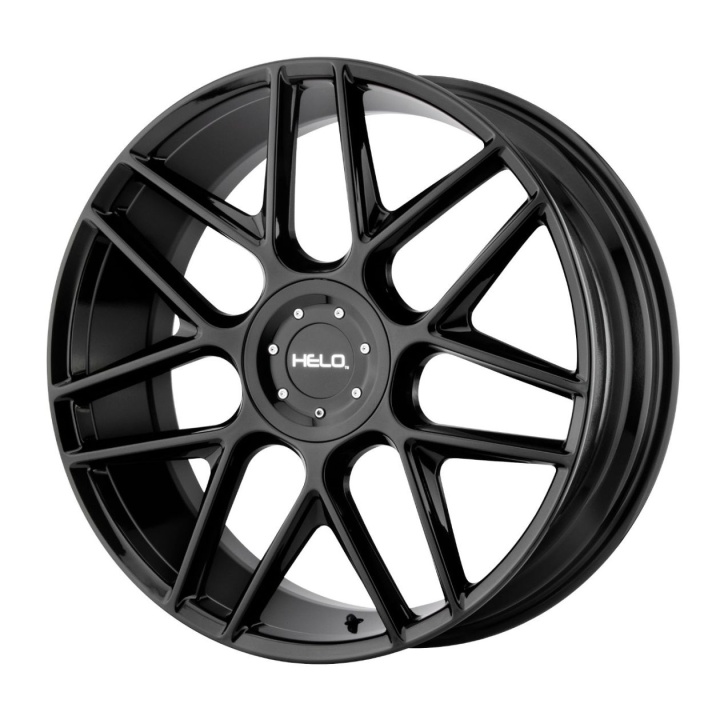 wlp-HE91228517340 Helo He912 20X8.5 ET40 5x114.3/120 74.10 Gloss Black