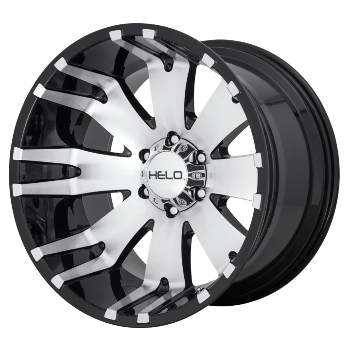 wlp-HE91721063518N Helo He917 20X10 ET-18 6X135 87.10 Gloss Black Machined