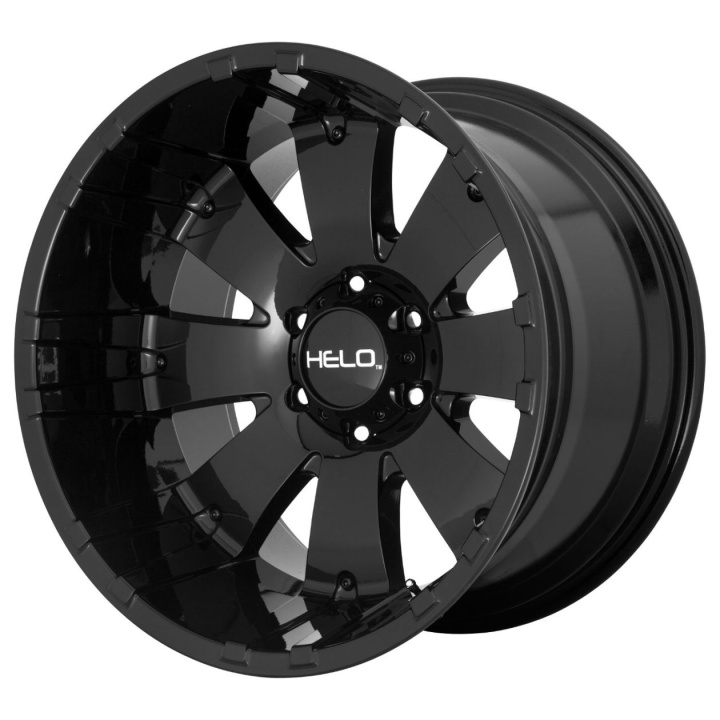 wlp-HE91721080318N Helo He917 20X10 ET-18 8X165.1 125.50 Gloss Black