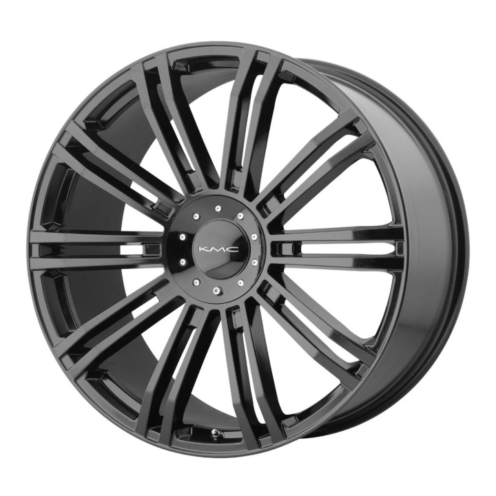 wlp-KM67728517335 KMC D2 20X8.5 ET35 5x114.3/120 74.10 Gloss Black