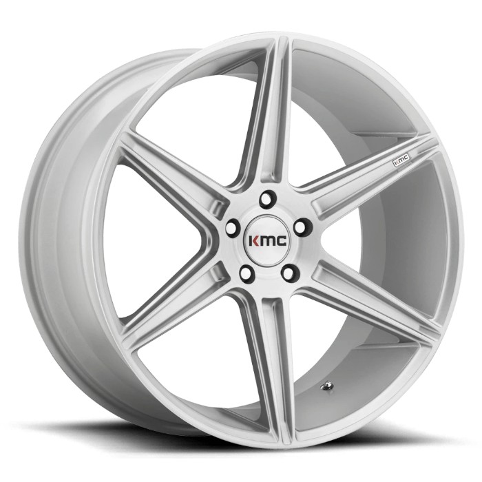 wlp-KM71120557435 KMC Prism 20X10.5 ET35 5X112 66.56 Brushed Silver