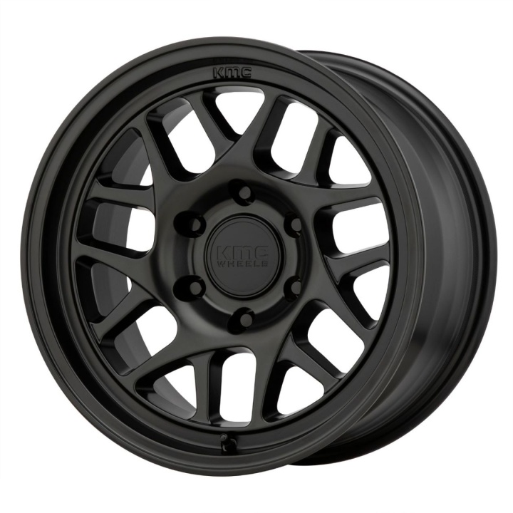 wlp-KM71778550700 KMC Bully Ol 17X8.5 ET0 5x127 71.50 Satin Black