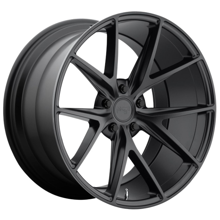 wlp-M11717806540 Niche 1PC Misano 17X8 ET40 5x114.3 72.56 Matte Black