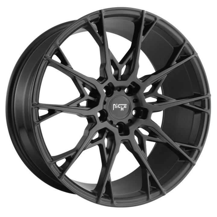 wlp-M18318854335 Niche 1PC Staccato 18X8.5 ET35 5X112 66.56 Matte Black