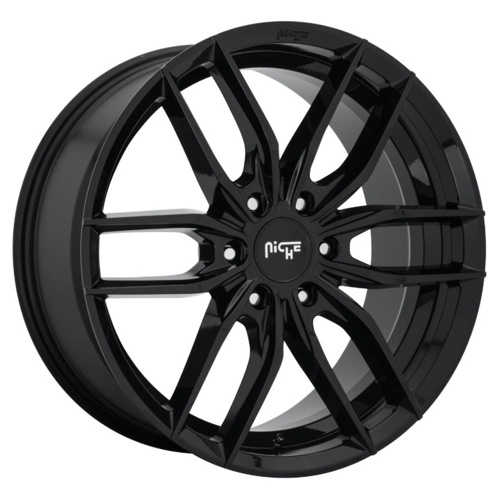 wlp-M20920908420 Niche 1PC Vosso 20X9 ET20 6X139.7 106.10 Gloss Black