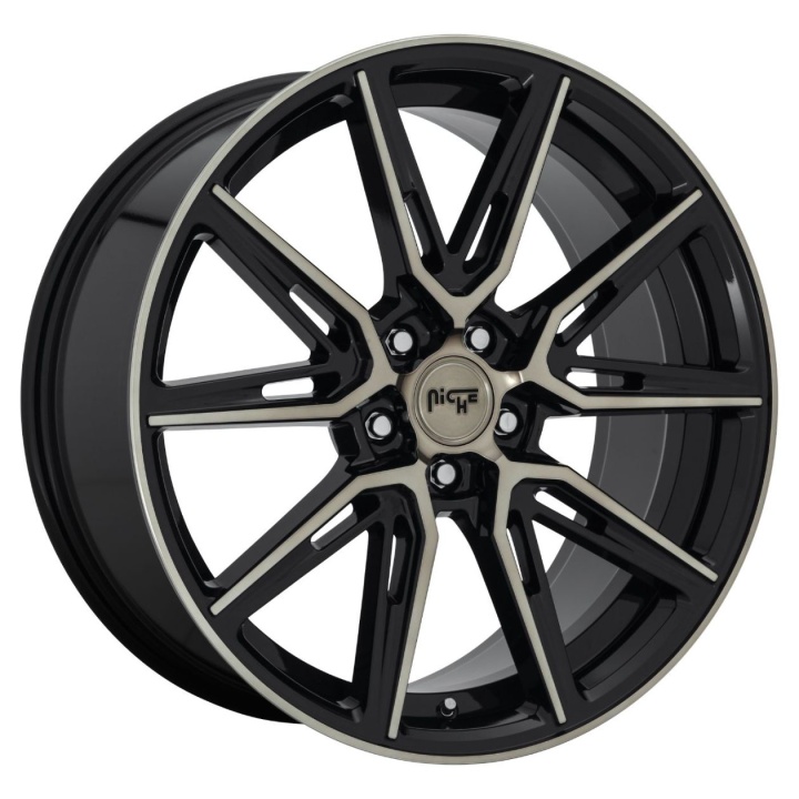 wlp-M21920059020 Niche 1PC Gemello 20X10.5 ET20 5X115 71.50 Gloss Machined Double Dark Tint