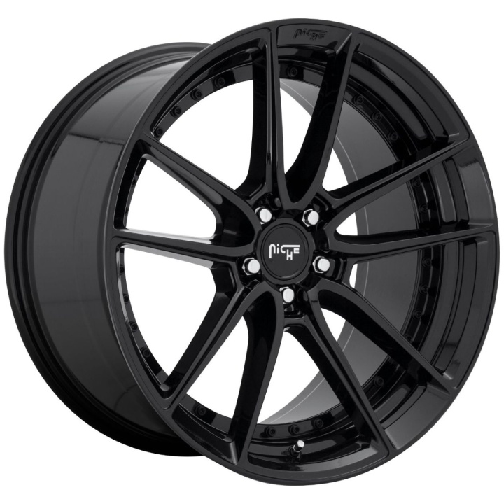 wlp-M22318803140 Niche 1PC Dfs 18X8 ET40 5X108 72.56 Gloss Black