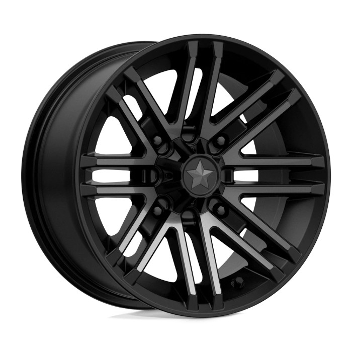 wlp-M40-04756 MSA Offroad Wheels Rogue 14X7 ET10 4X156 132.00 Satin Black W/ Titanium Tint