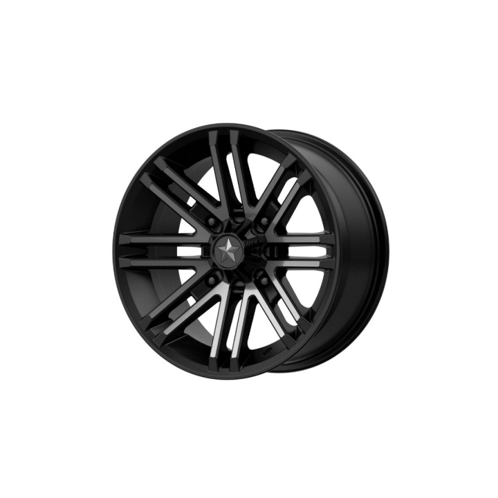 wlp-M40-06737 MSA Offroad Wheels Rogue 16X7 ET10 4X137 112.00 Satin Black W/ Titanium Tint