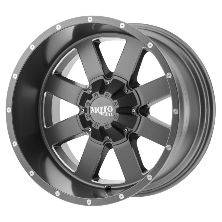 wlp-MO96222088418N Moto Metal Mo962 22X10 ET-18 8X180 124.20 Satin Gray Milled