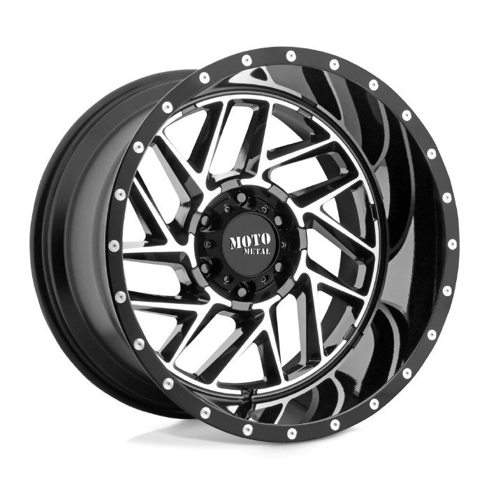 wlp-MO98568012306N Moto Metal Breakout 16X8 ET-6 5x114.3 72.60 Gloss Black Machined