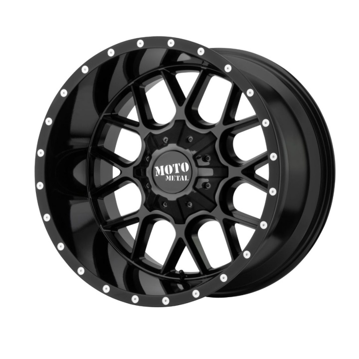 wlp-MO986210673A18N Moto Metal Siege 20X10 ET-18 6X135/139.7 106.25 Gloss Black