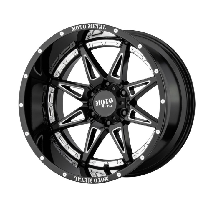 wlp-MO99321063318N Moto Metal Hydra 20X10 ET-18 6X135 87.10 Gloss Black Milled