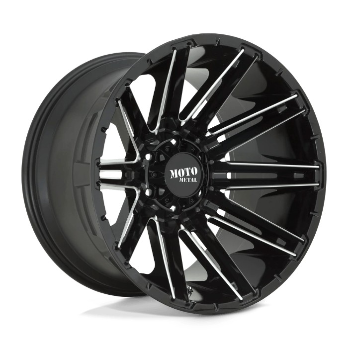 wlp-MO99821050318N Moto Metal Kraken 20X10 ET-18 5x127 71.50 Gloss Black Milled