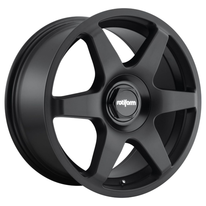 wlp-R11319850045D Rotiform 1PC Six 19X8.5 ET45 BLANK 72.56 Matte Black