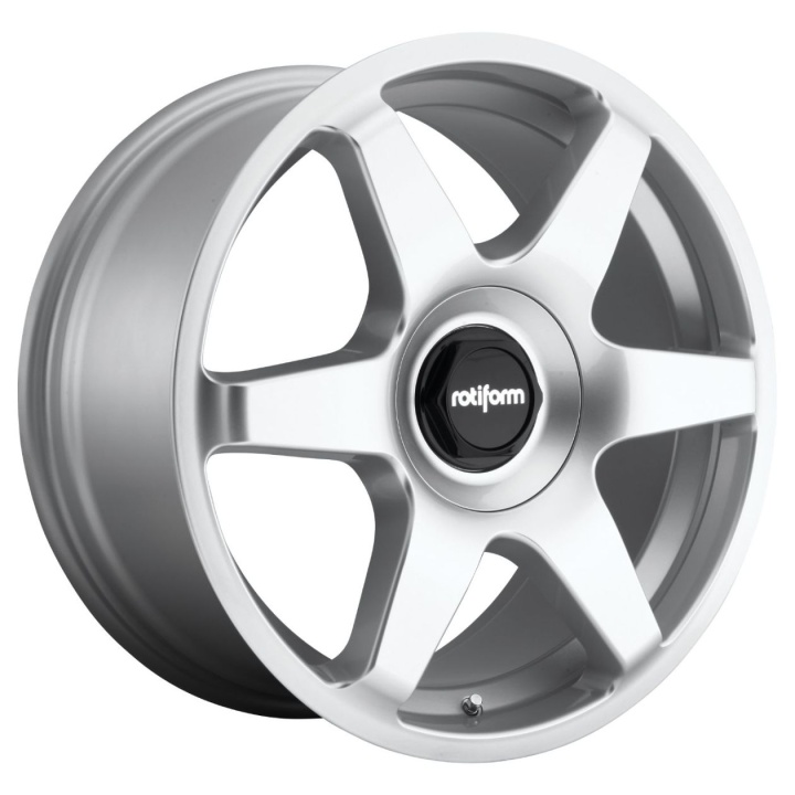 wlp-R11418850045D Rotiform 1PC Six 18X8.5 ET45 BLANK 66.56 Gloss Silver