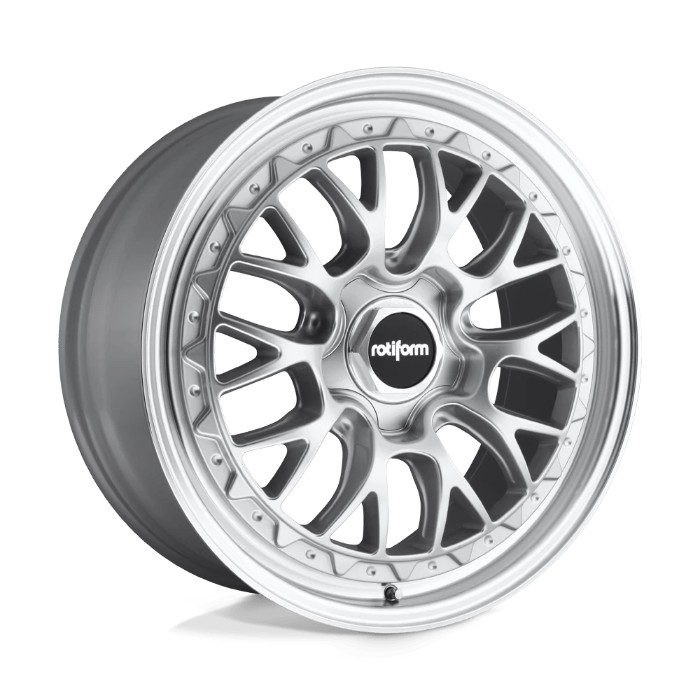 wlp-R155189579-25 Rotiform LSR 18X9.5 ET25 5X100 57.10 Gloss Silver Machined